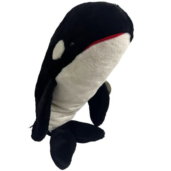 Sea World Vintage Shamu Orca Killer Whale Plush Large Stuffed Animal Toy 21" New
